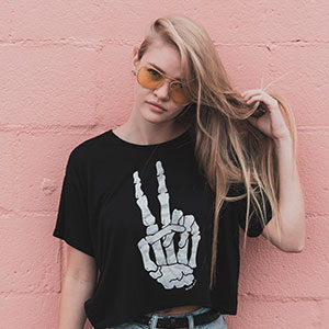 Peace Sign Graphic Tee